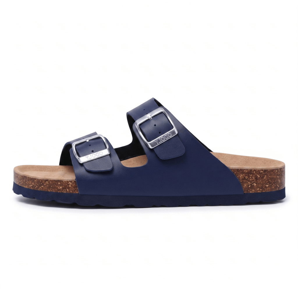 Velune Hermes Suede Sandals - Black