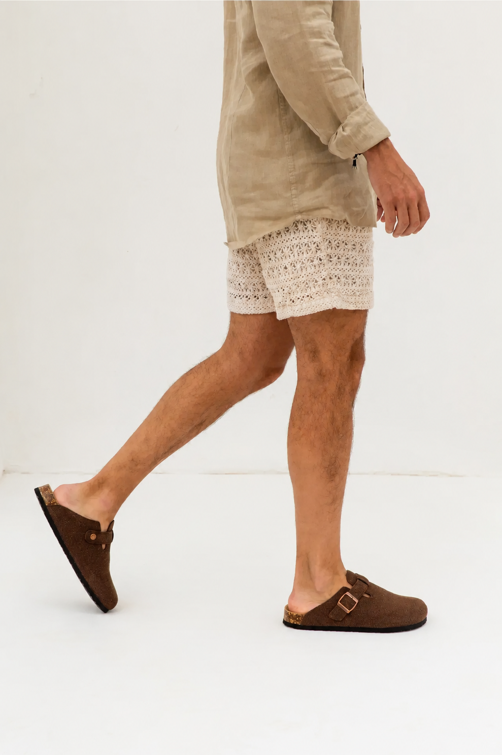 Velune Boston Suede Clog - Coffee