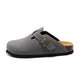Velune Boston Suede Clog - Gray