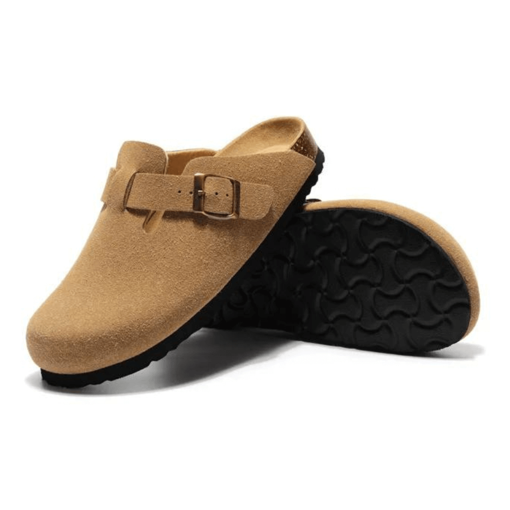 Velune Hefesto Suede Clog - Brown