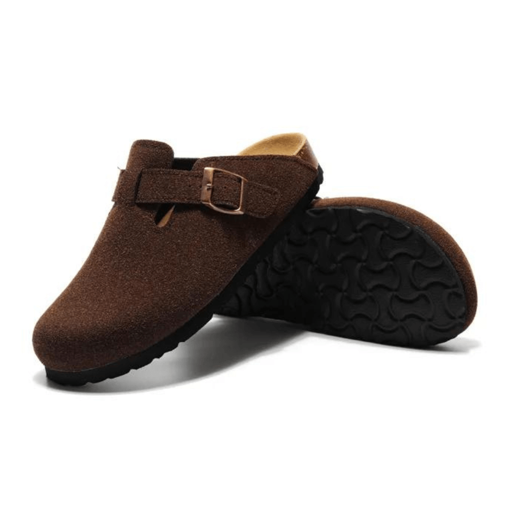 Velune Hefesto Suede Clog - Coffee