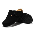 Velune Hefesto Suede Clog - Black