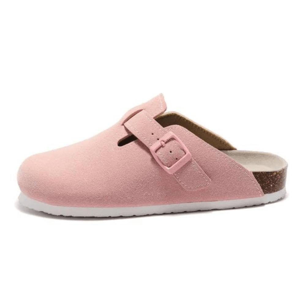 Velune Hefesto Suede Clog - Pink