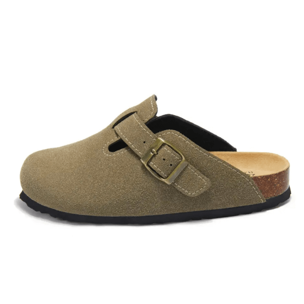 Velune Hefesto Suede Clog - Green