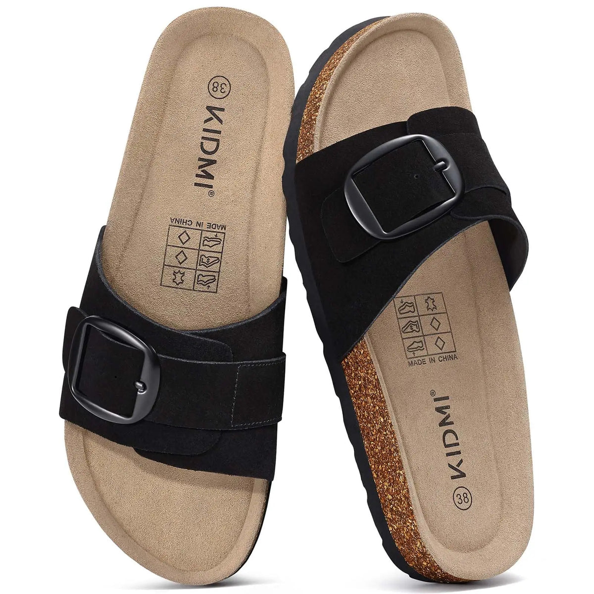 Velune Atena Sandals - Black