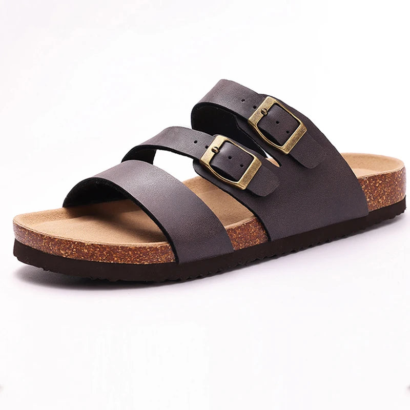 Velune Demeter Sandals - Deep Brown