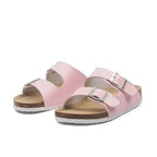 Velune Arizona Suede Sandals - Pink